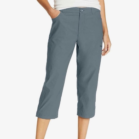 Eddie Bauer Women's Blue Capris - Picture 1 of 6